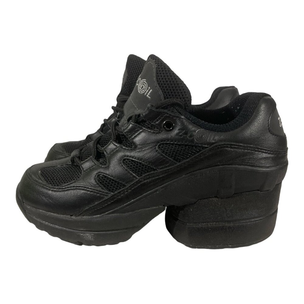 Z-Coil Freedom S/R WOMEN'S 6 Walk/Run Shoe Black Enclosed Coil